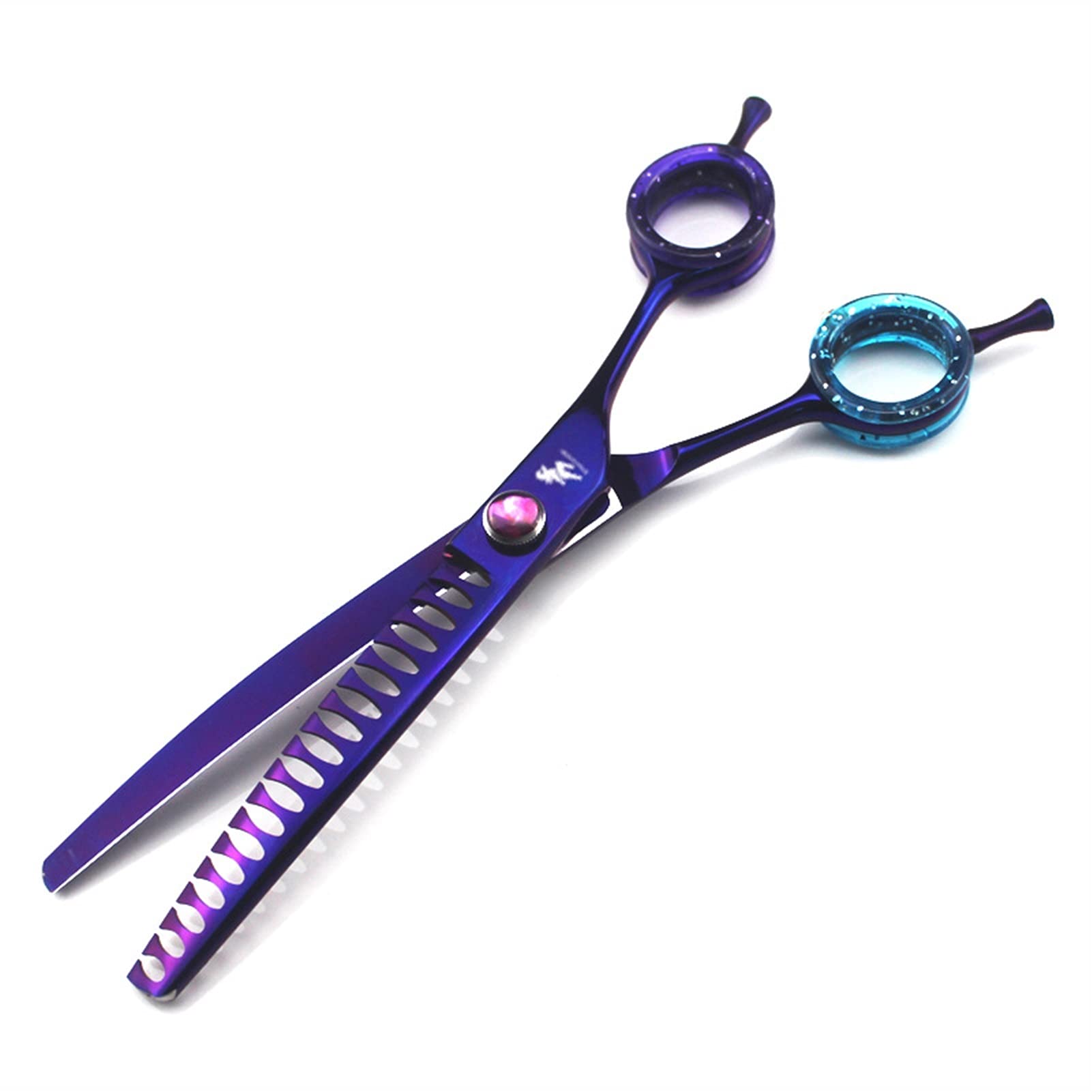 Ciseaux Coiffure/Ciseaux Cheveux Cisailles d'amincissement Ciseaux for animaux de compagnie chat chien toilettage Ciseaux de coupe Too Toears Cisailles en acier inoxydable 7 pouces Ciseaux salon Coiff