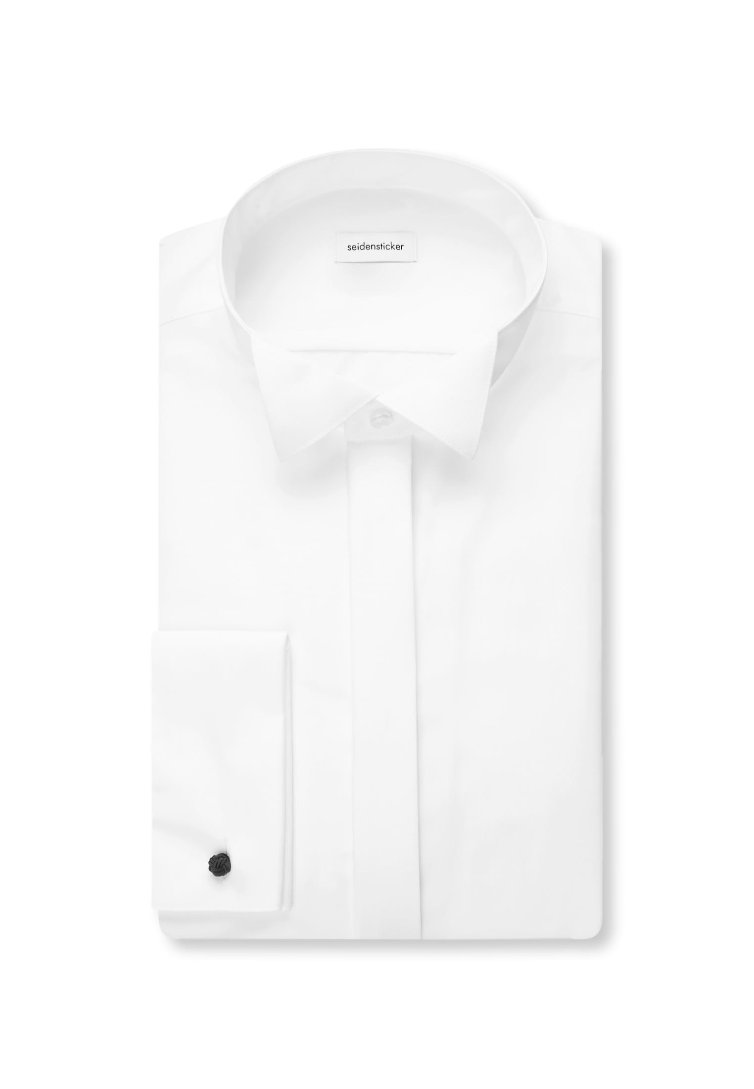 Chemise Business Seidensticker - Coupe Slim - sans Repassage - col Kent - Manches Extra Longues - 100% Coton