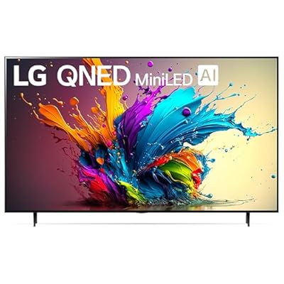 LG 75-Inch Class QNED90T Series Mini LED Smart TV 4K Processor Flat Screen with Magic Remote AI-Powered with Alexa Built-in (75QNED90TUA, 2024)