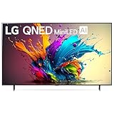 LG 75-Inch Class QNED90T Series Mini LED Smart TV 4K Processor Flat Screen with Magic Remote AI-Powered with Alexa Built-in (75QNED90TUA, 2024)