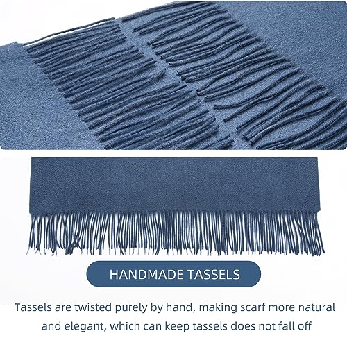 HOTDAY Pure Cashmere Shawl Wraps, Extra Large Thick Soft Pashmina Scarf, Solid Color Shawl, Winter Warm Wraps For Women2