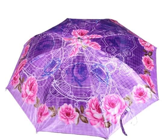Raingear2 Fold UV Coated Unisex Windproof | Lightweight & Printed Waterproof Umbrella(Multi Color) || Design and Color is based on Availability