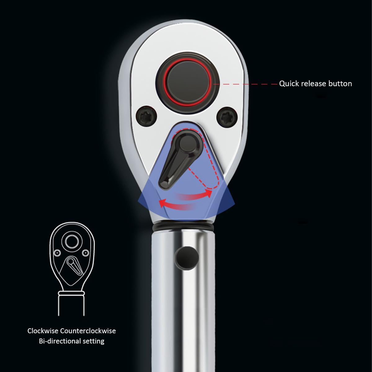 OctBird Coffret Clé Dynamométrique 1/4 13Pcs Clé Dynamométrique Moto Vélo 1-25 Nm Torque Wrench Adjustable Torque Screwdriver Set avec Extension, Coffret, Douilles Magnétique pour Vélo Moto