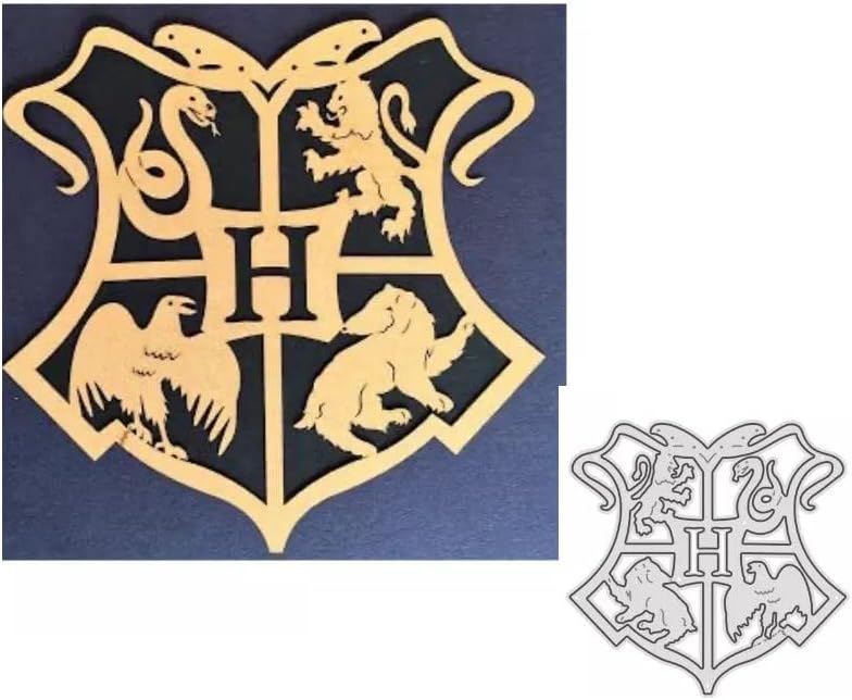 Miniatura 4 de HARR Totems - Troqueles de corte de metal, tótems HARR, plantillas de corte de tarjetas de papel, plantillas para bricolaje en relieve, tarjetas,