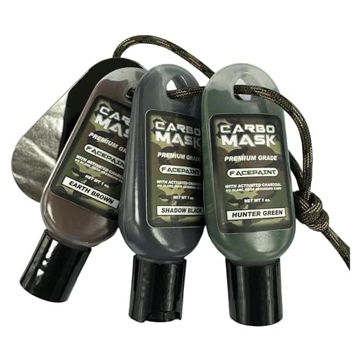 Carbomask 1 oz. Three-Pack: Black, Green, Brown