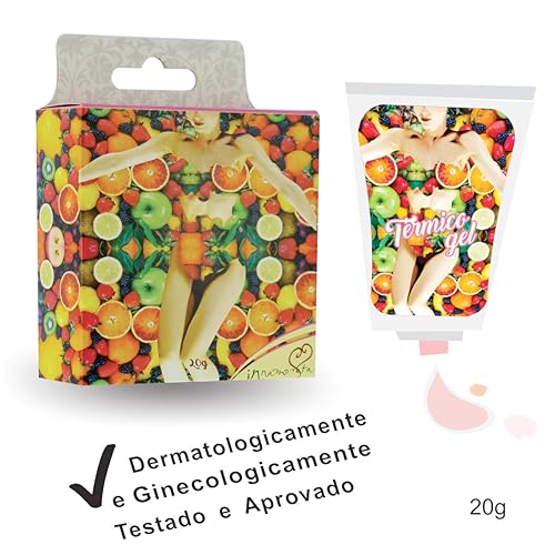 TÉRMICO GEL SABOR TUTTI-FRUT QUE ESQUENTA 20G INNAMORAATA