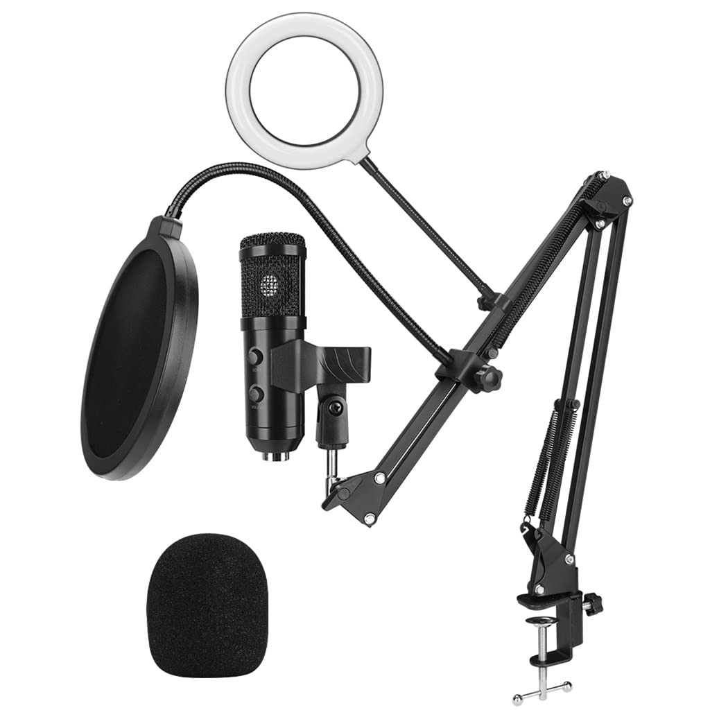 Amazon.co.jp: USB コンデンサーマイク ゲーム録音 コンピューター用