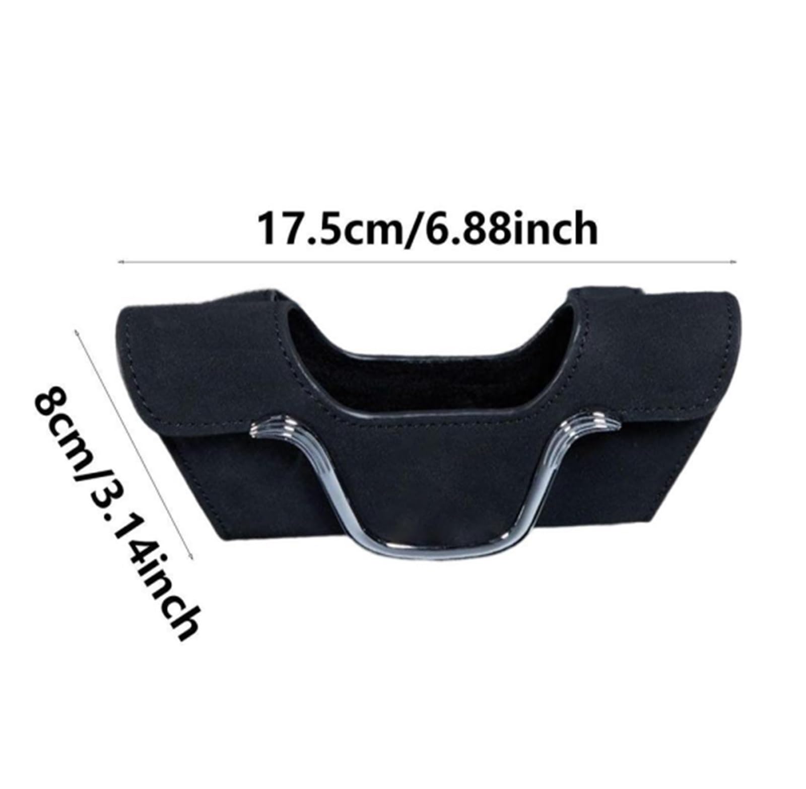 Xuanqingyi Store Uchwyt na okulary samochodowe Uniwersalny, wielofunkcyjny klips do okularów przeciwsłonecznych Uchwyt na karty Stojak na bilety Zapinany na długopis Osłona przeciwsłoneczna Organizato