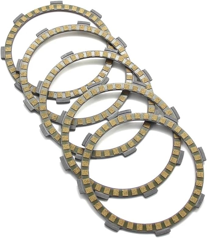 Motorbike Engine Clutch Plate Unit Motorcycle Clutch Friction Disc Plate Kit for Y&AMAHA TZR80RR RS100/RS 100 ‘S’ RS RXS100 RX115 (5FS3) RD125 DX RS125 598-16321-01