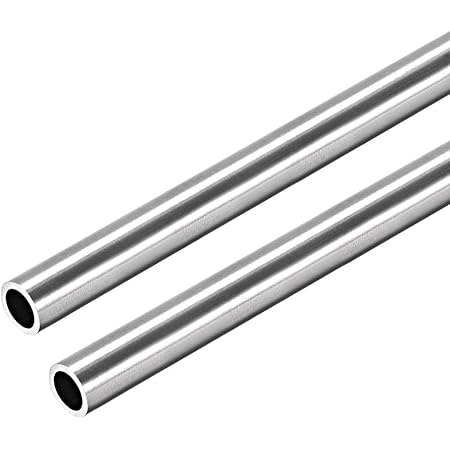 Tube Rond En Acier Inoxydable 304 - 8mm De Diamètre Extérieur, Paroi 0.6mm, Longueur 300mm