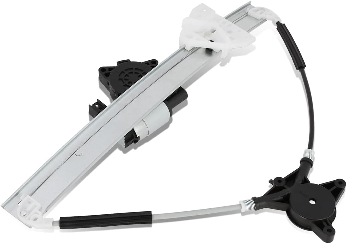 DNA MOTORING Front Left Driver Side Manual Window Regulator Compatible with 86-87 Mazda B2000 / 87-93 B2200 / 87-93 B2600,UB39-59-560B, 740-748, OEM-WR-0202