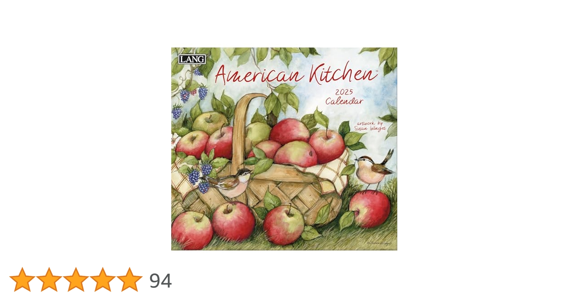 Amazon | LANG アメリカンキッチン 2025年壁掛けカレンダー