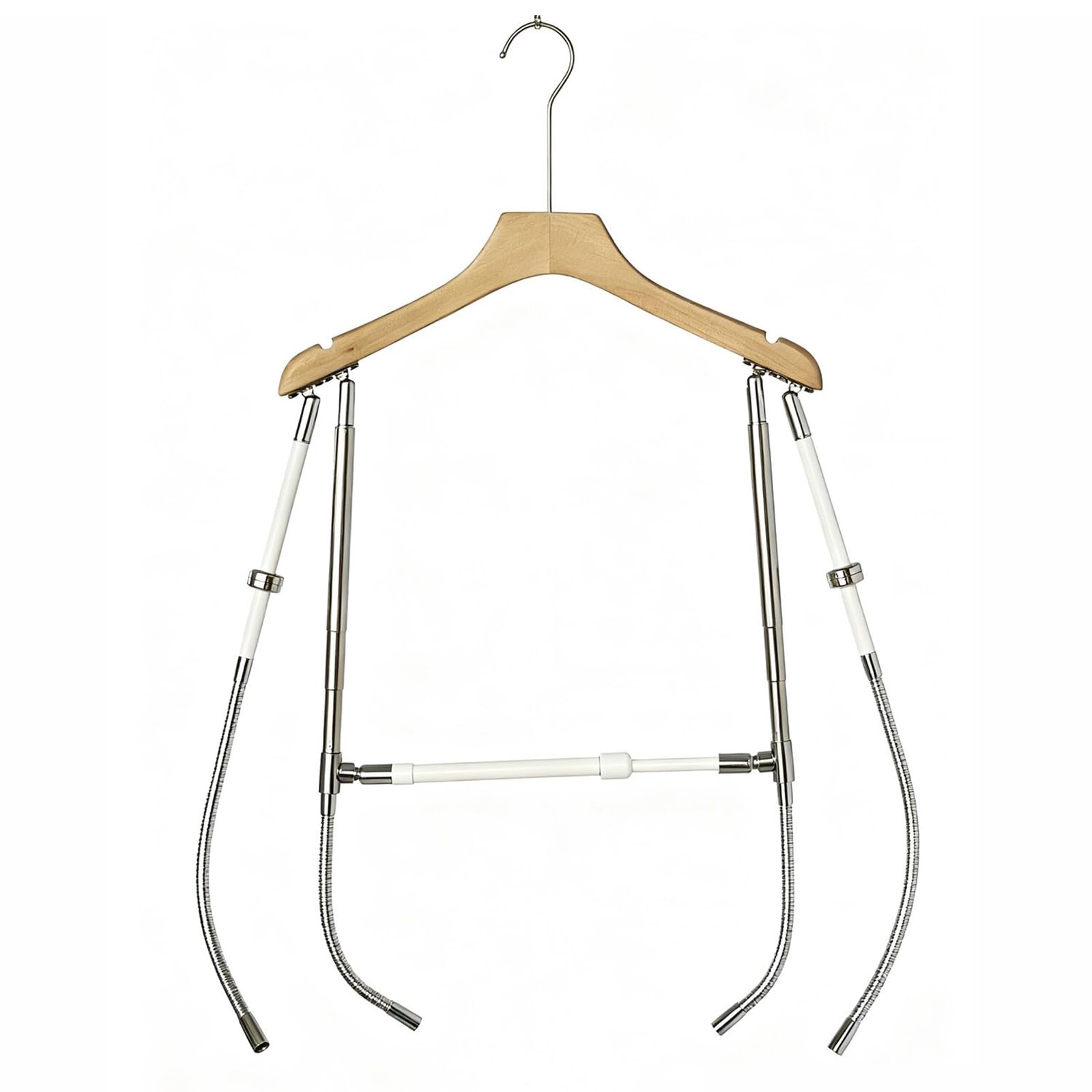 Verstellbarer Mannequin-Kleiderbügel mit flexibler Unterstützung für Kleidung Fotografie und Display