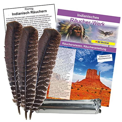 Naturheilmittel Heilsteine Methusalem GmbH Neu-Ulm 3x braune Räucher-Feder 20-25cm + 10 Tabs Premium Räucherkohle für jedes Räucherwerk mit Räucheranleitung & Booklet. 81806-3 Naturheilmittel Heilsteine Methusalem GmbH Neu-Ulm 3x braune Räucher-Feder 20-25cm + 10 Tabs Premium Räucherkohle für jedes Räucherwerk mit Räucheranleitung & Booklet. 81806-3