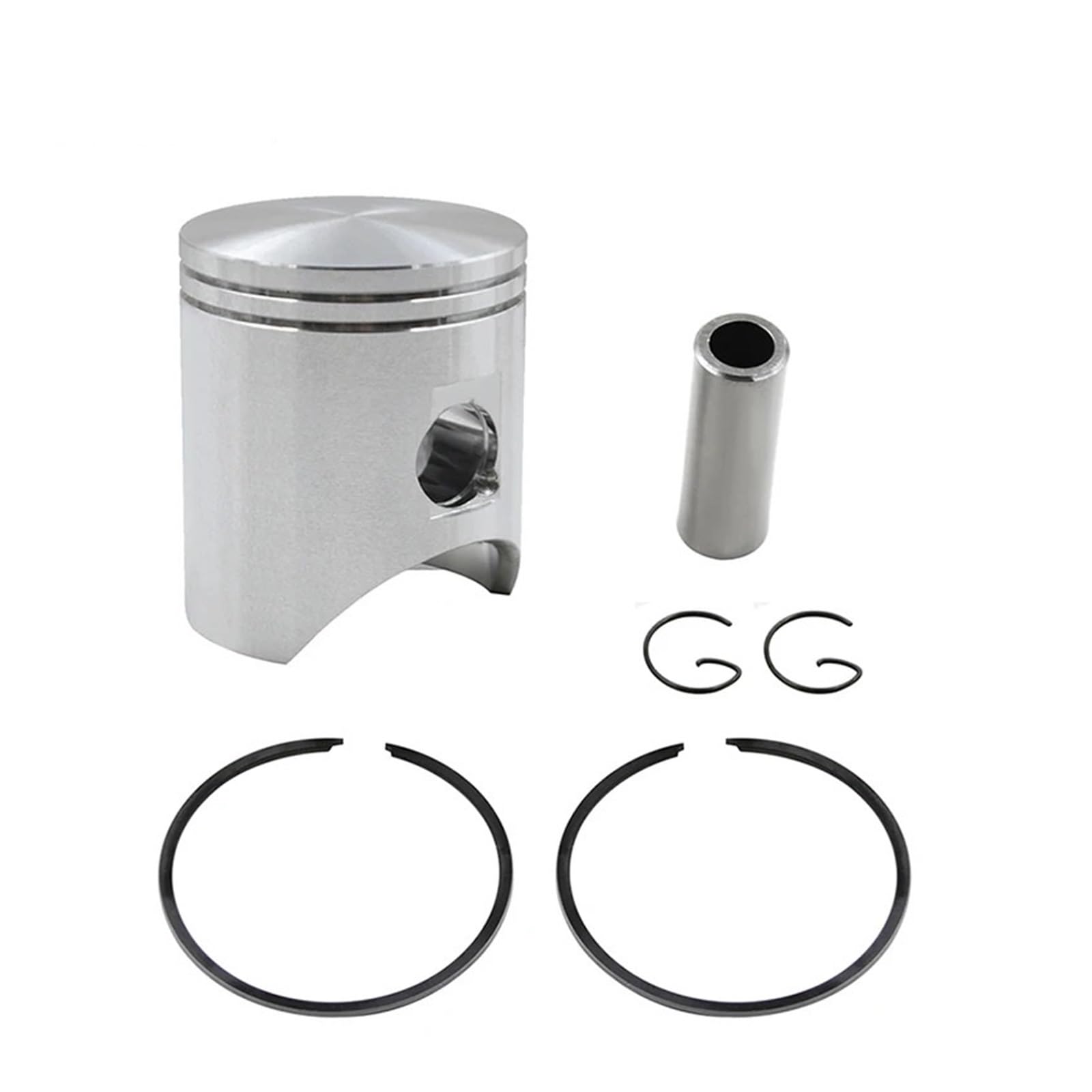 Kit pistone e fasce elastiche for motore di motocicletta a 1 corsa con perno da 54 mm e 16 mm for NSR125, fasce elastiche for NSR 125 125CC