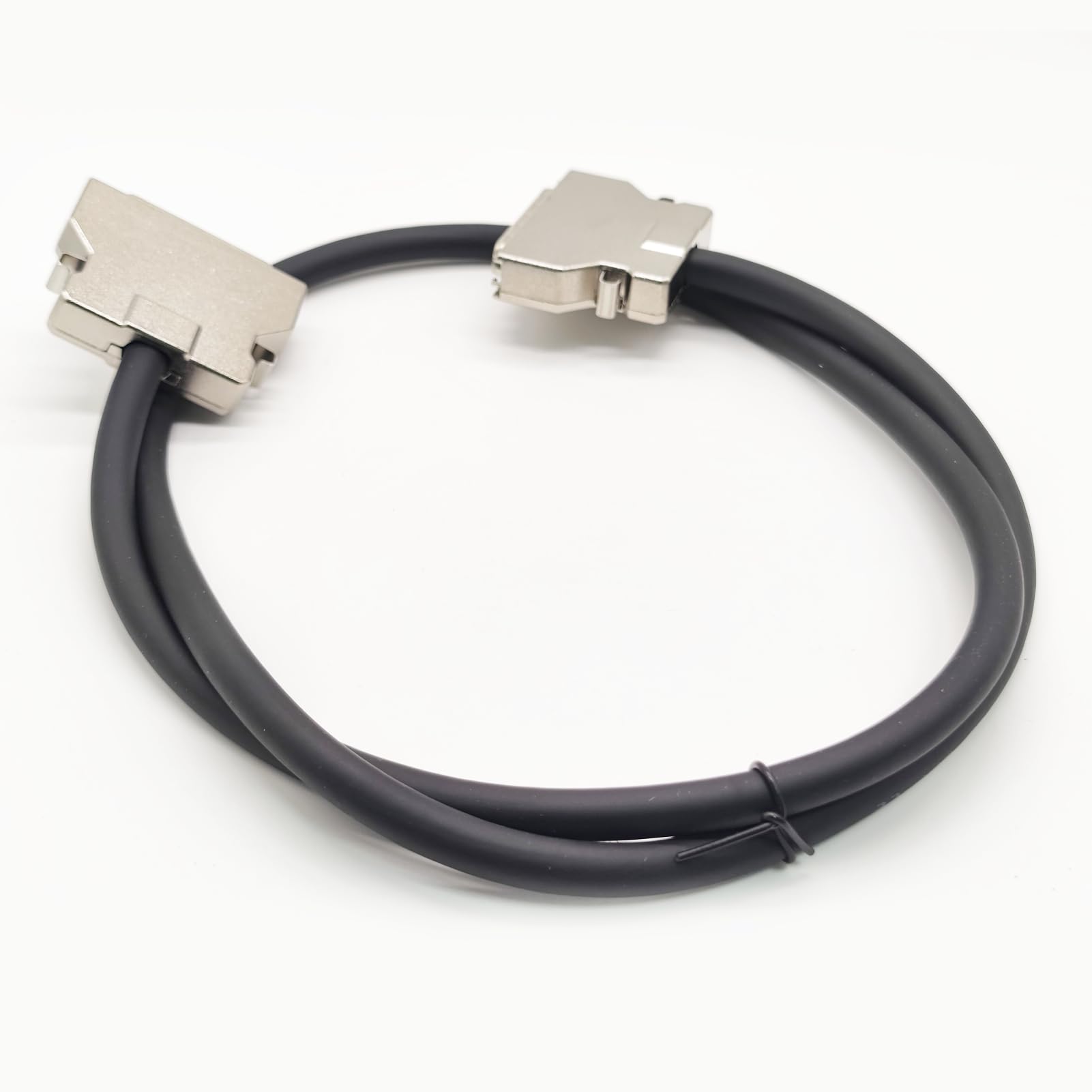 Elecbee SCSI 50 Pin maschio a maschio CN vite diritta serrature spina a fermo blocco presa per cavo 1meter