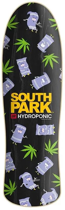 Hydroponic Pool Shape Skateboard 8.75' Deck, Farbe:Towelie, Größe:8.75'