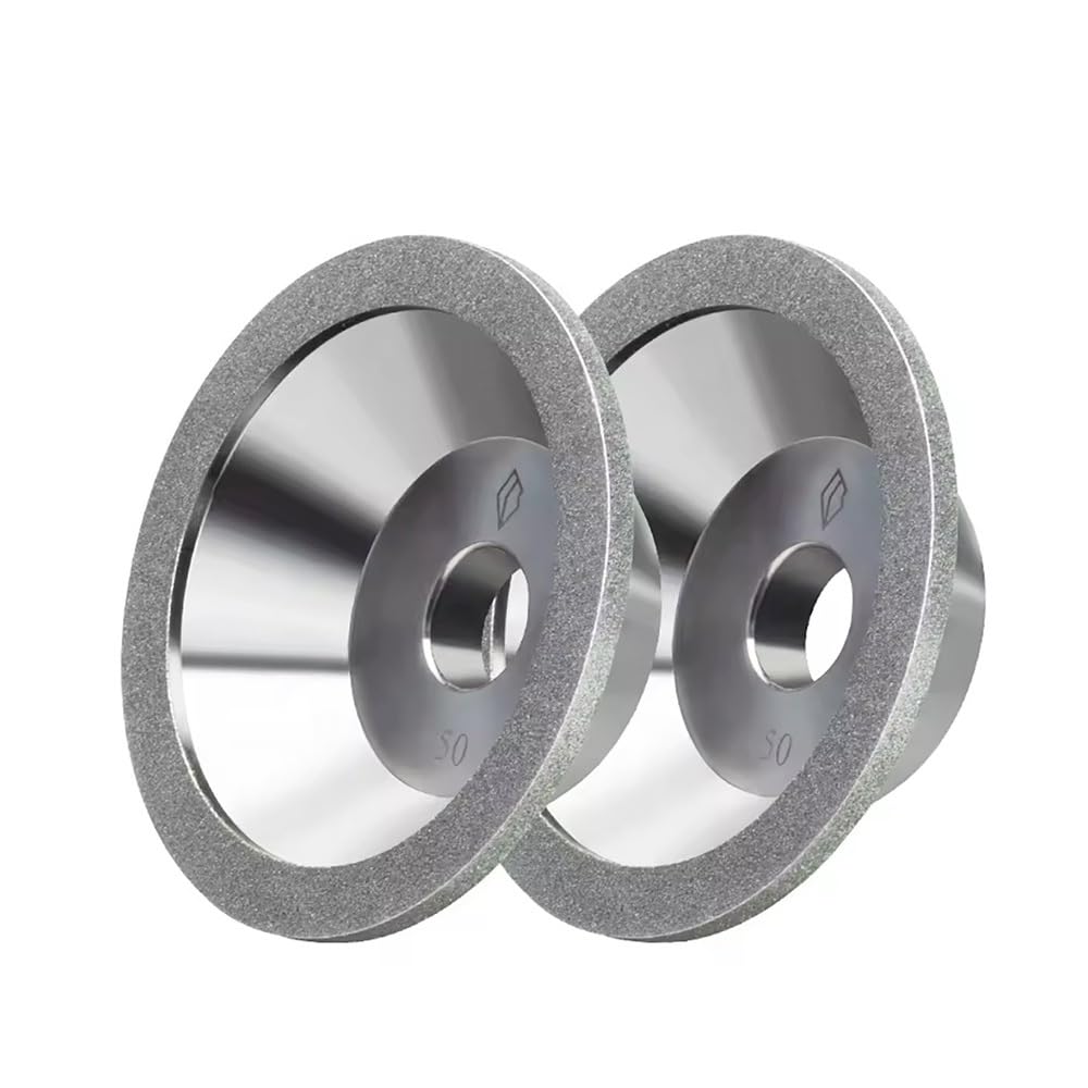 Diamentowe Koło Garnkowe Średnica 100 Mm Otwór 20 Mm Do Ostrzenia Szlifierka Frez Obróbka Powierzchni Z Węglika Wolframu (1 Szt.)(Grit 150)