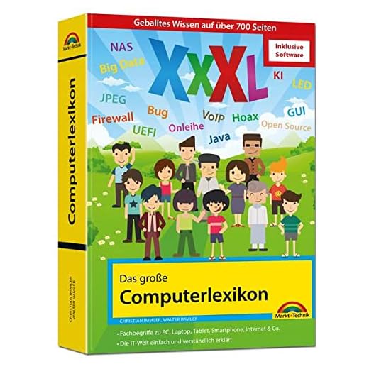 Das große Computerlexikon XXXL - inkl. WinOptimizer Vollversion: EDV, Computer, Internet, Tablet, Smartphone, Fotografie. Über 688 Seiten Computerwissen