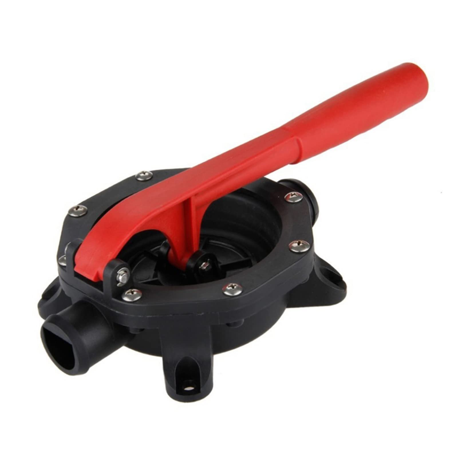 Piccola pompa sommergibile regolabile Pompa dell'acqua della maniglia dell'ABS di alluminio 720GPH Pompa dell'acqua manuale della mano di sentina della barca marina di plastica for l'acqua salata nero