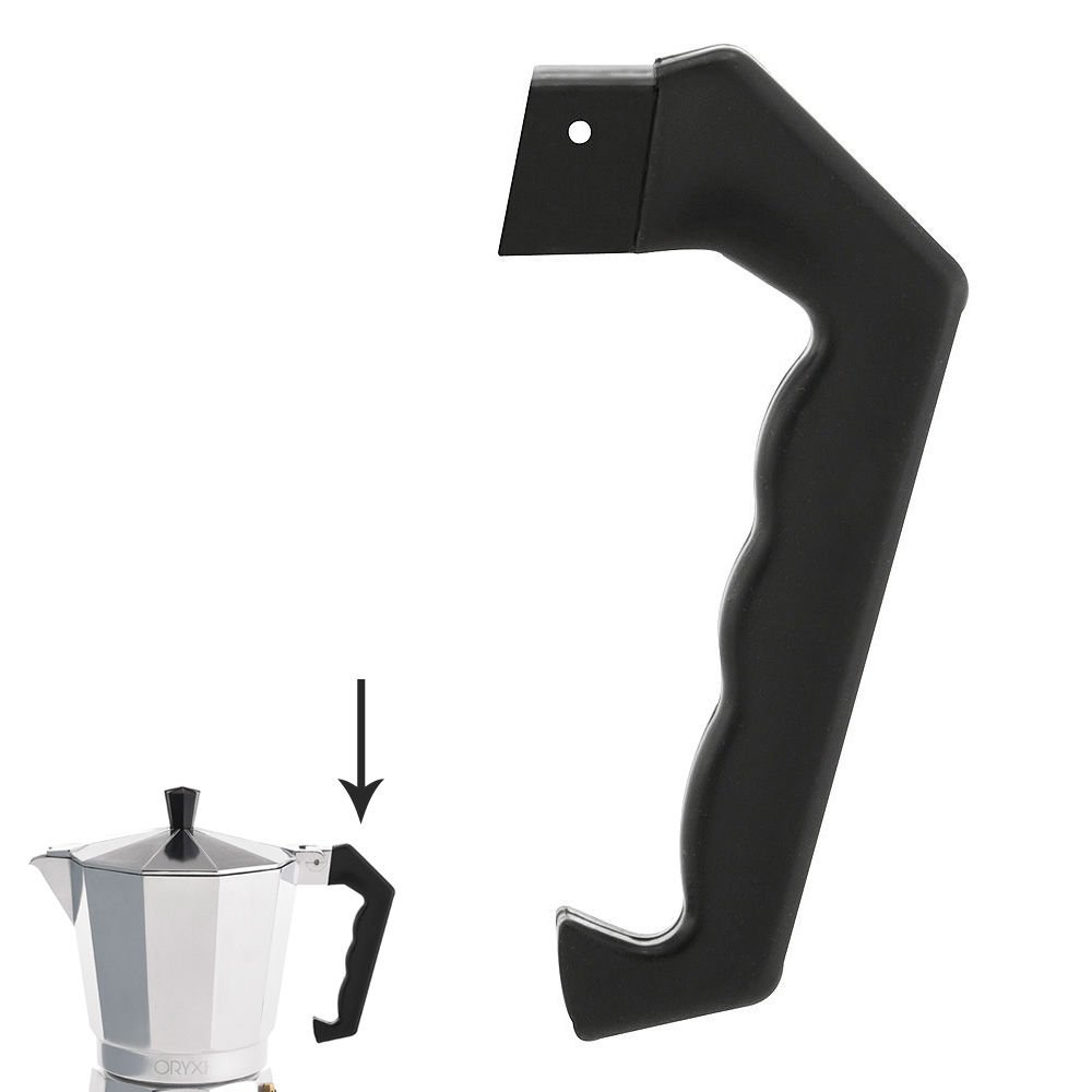 ORYX Griff aus Aluminium Classic 9 und 12 Tassen, 5056132, Schwarz
