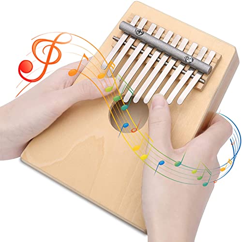 Kalimba Instrument 10 clés pour enfants, piano pour le pouce Kalimba instrument musical pour adulte débutant, thumb… - Les Beatles, Paul McCartney, John Lennon, RIngo Starr, George Harrison Kalimba Instrument 10 clés pour enfants, piano pour le pouce Kalimba instrument musical pour adulte débutant, thumb…