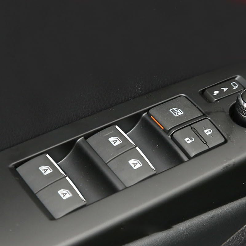 for Toyota Tacoma Limited/TRD Off Road/TRD PRO/TRD Sport 2016-2023 LHD All Auto Up/Down Lighted LED Power Master Drive Window Switch Blue Color 1pcs Car Accessories