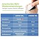 AUVON TENS Gerät, Wiederaufladbare Reizstromgerät gegen Schmerzen mit 24 Trainigsprogramme, 2 Kanäle und 10 Stück 2x 2 Premium Elektroden Pads mit patentiertem Design