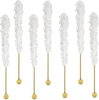 Fruidles Cherry Rock Candy Lollipops Pops Candy Suckers, Color and Flavor Assortment, Individually Wrapped (20-Pack)