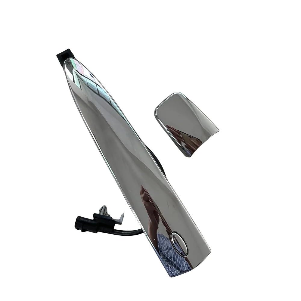 AZHEYC Car Exterior Door Handles Car Front Chrome Exterior Door Handles Silver ABS 826469N00A 806469N00A 806451AA0A for Nissan Leaf for Maxima Murano for Sentra 2013 2014 2015 2016 (Front Left)