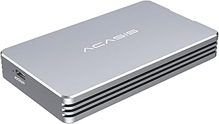ACASIS 40Gbps M.2 NVME SSD Enclosure to NVME PCI-E M-Key Solid State Drive External Enclosure Aluminum Shell SSD Case Compatible with Thunderbolt 3/4 USB3.2/3.1/3.0/2.0/Type-C