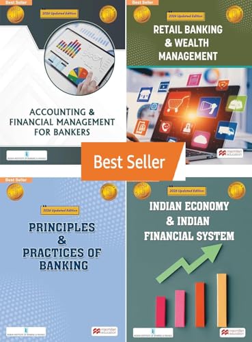 Image of Macmillan JAIIB Books 2026 - PPB + Accounting & Finance + Retail Wealth + Indian Economy - by IIBF - Combo Set of 4 Books - [ORIGINAL BOOKS-TOP GRADE PAPER & PRINT - For 2026-27 Exams