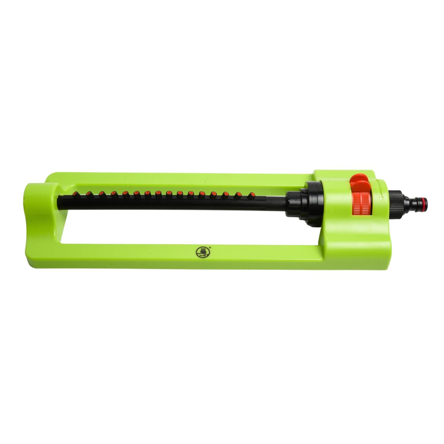 Oscillating Garden Sprinkler β 336mΒ² Coverage, Click-Lock Hose Connector, Adjustable Spray Range, Durable Lightweight Plastic, Built-in Nozzle Cleaner β Lawn & Garden Watering Tool