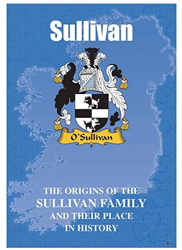 I LUV LTD Sullivan Irlandais Nom de Famille Livret D'histoire Couvrant L'origine de ce Nom Célèbre