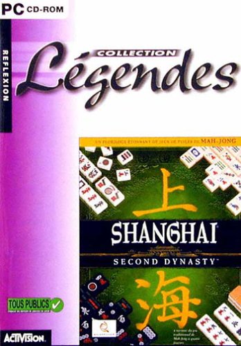 Shangai 2 Dynasty casse-tête chinois traditionnel puzzle tuiles mahjong classique
