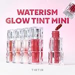TIRTIR [*Mini Size Waterism Tinted Lip Gloss #27 Muty Rose, 0.06 Fl Oz – Kiss Ready Lipgloss, 12H Long Lasting Non Sticky Natural Tinted Glow Korean Multiuse Cheek and Lip Tint for Women gift - Image 2