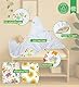 Kolo wiederverwendbare Windeln - waschbares Stoffwindel-Set: 2 waschbares Einstellbare Stoffwindel mit 2 Bambuseinlagen. Stoffwindeln 100% umweltfreundlich. Design Bees&Butterflies