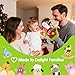 hahaland Baby Sensory Toys 6-12 Months – Montessori Farm Animal Hand Puppets with Rattle, Crinkle, Teether, Mirror – Multi-Sensory Infant Toys for Boys and Girls, Ideal Birthday Christmas Gift
