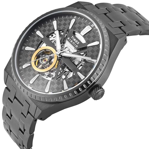 Image of TIMEX Signio Round 44mm Dial Automatic Men Watch