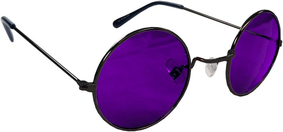 Steampunk Sunglasses with Dark Orchid Lenses By Morpheus