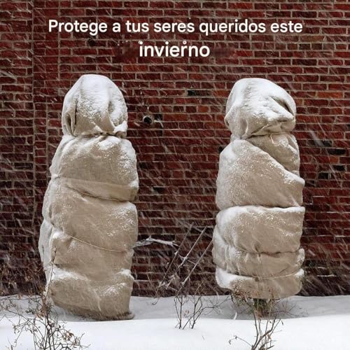 Saco de yute premium reutilizable de alta densidad para proteccion climatica 4