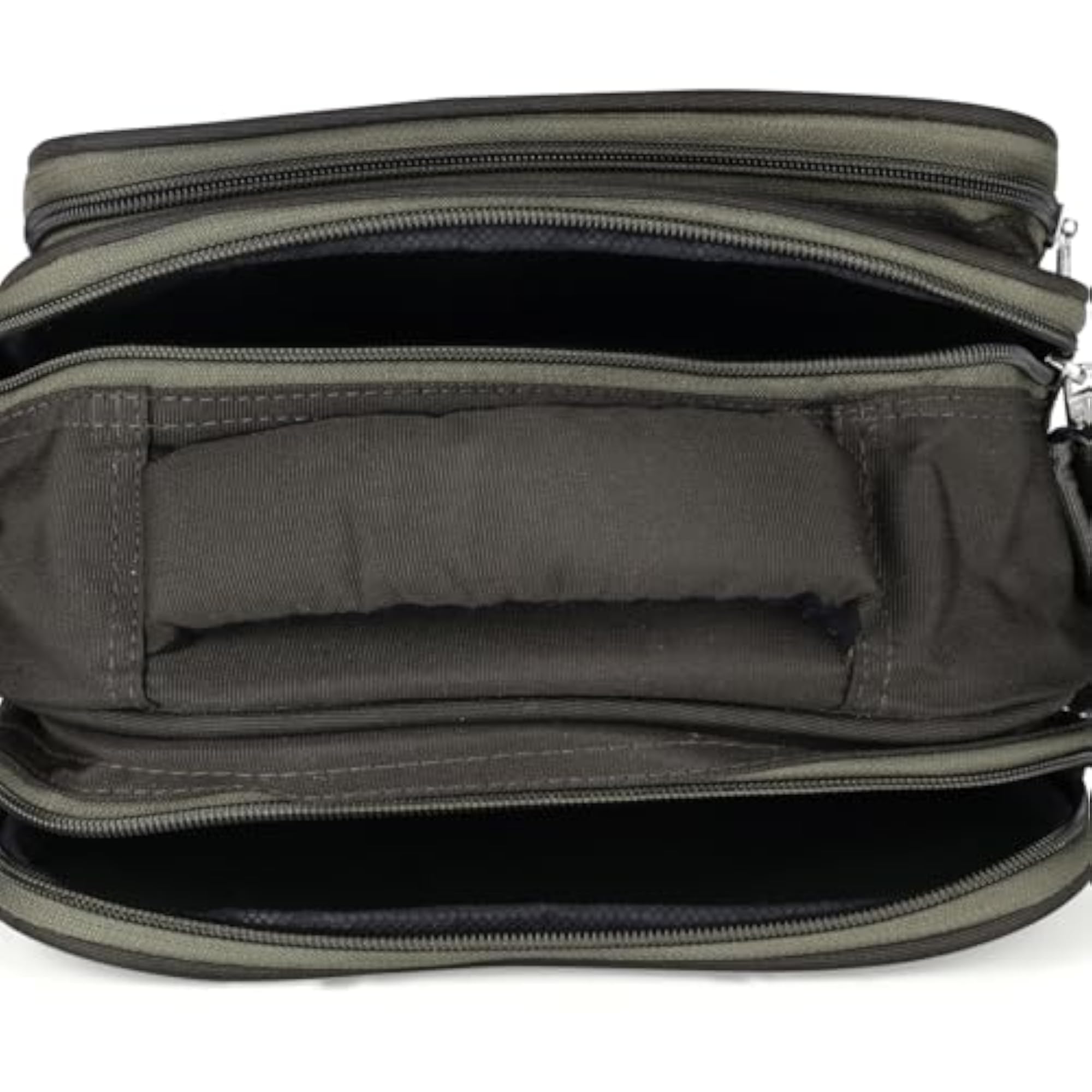 Unisex Nylon Shoulder Bag, Grey