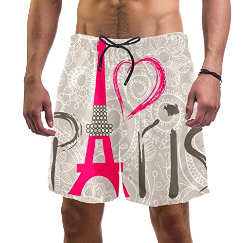 Short de plage JDEZ : maillots de bain hommes légers contre les irritations