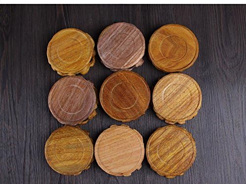 Pedestals Buddhist Incense Burner Root Carving Flowerpot Home Decoration Circle Articles Gifts Decor Office