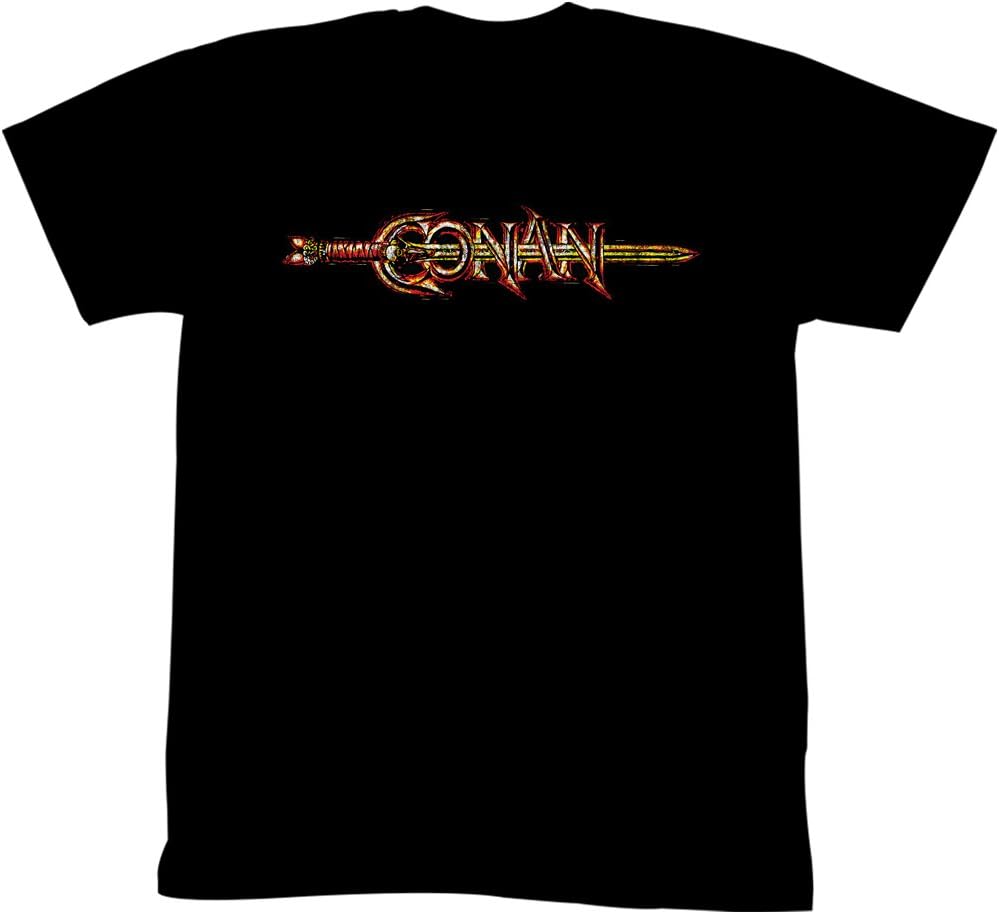 Conan Movie Conan Logo in Color Adult T-Shirt Tee