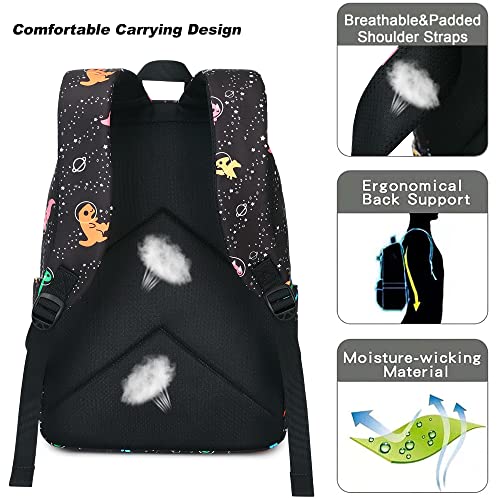 Dinosaur Backpack for Girls Women Teens, School Backpack College Bookbags Ladies Laptop Backpacks4