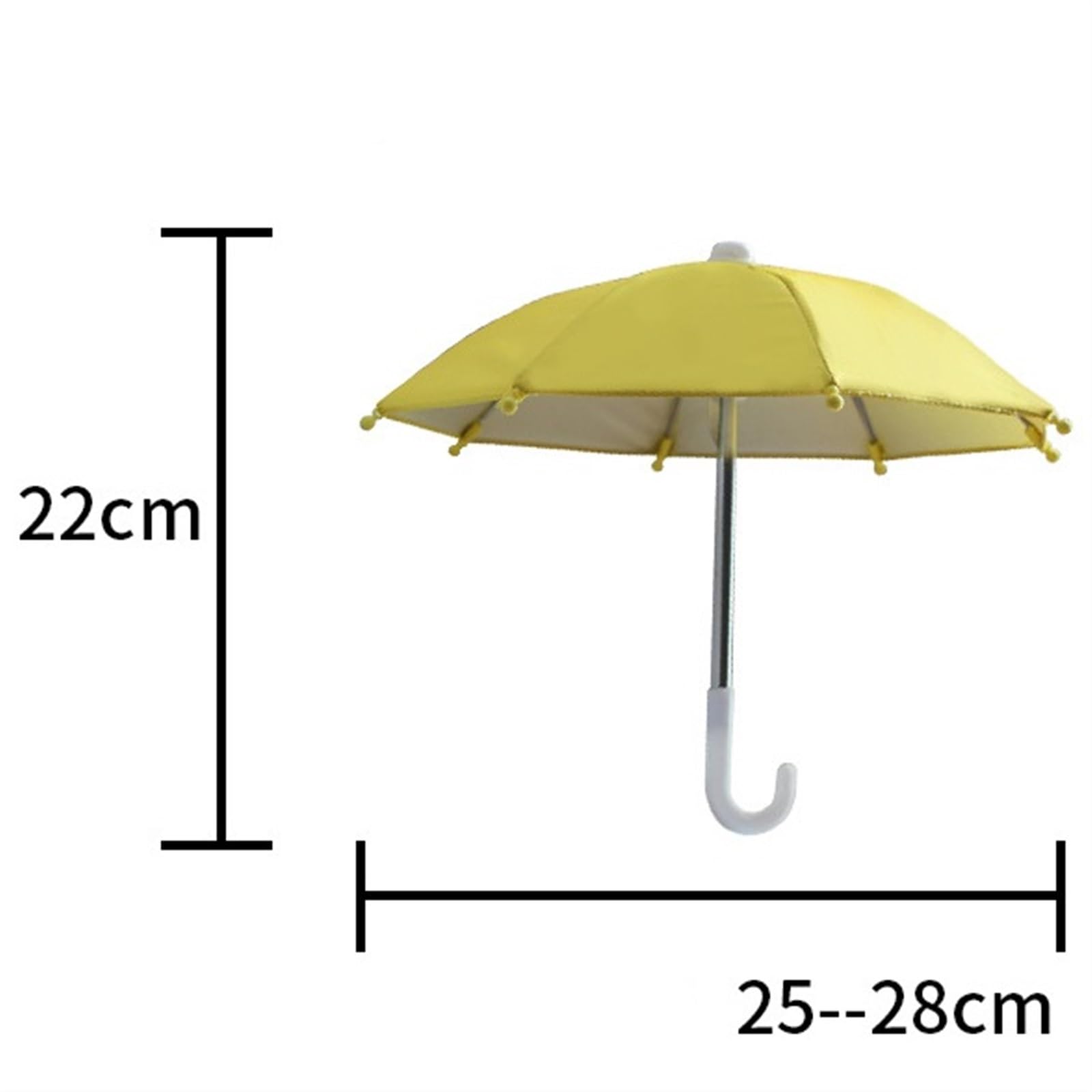 LYGSWDB Parasol samochodowy uchwyt do nawigacji w telefonie motocykl mały parasol przeciwdeszczowy osłona przeciwsłoneczna