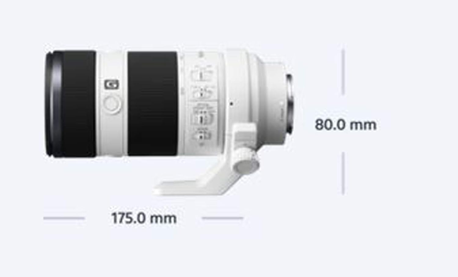 Sony FE 70-200mm F4 G OSS Interchangeable Lens for Sony Alpha Cameras (Renewed)