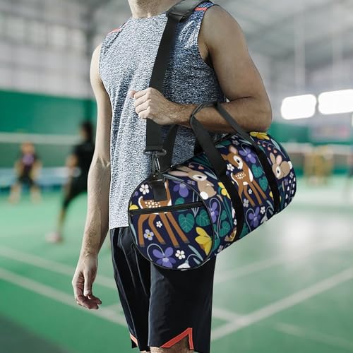 Duffel bag de camping et randonnée avec imprimé lapin