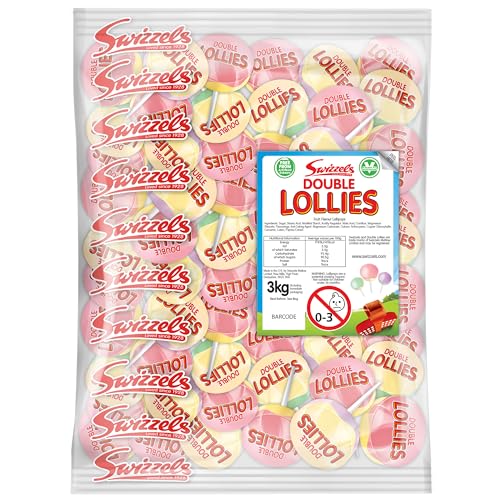 Swizzels Double Lollies, 3 Kg, Pack of 1